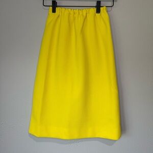 Vibrant Yellow Women's Skirt